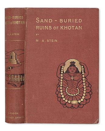 STEIN, MARC AUREL, Sir.  Sand-Buried Ruins of Khotan. 1903